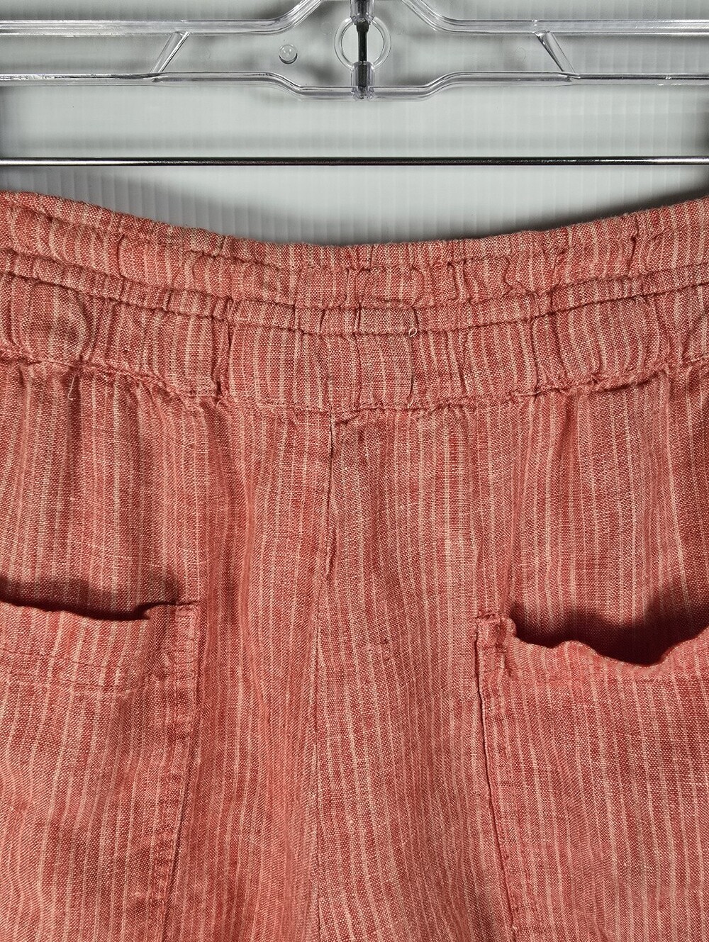 Anthropologie Women's Beachcomber Linen Coral Boho Embroidered Shorts Size Small - Picture 10 of 14